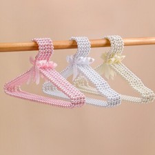 5X Faux Pearl Coat Hangers