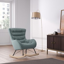 Fabric Rocking Chair Fireside