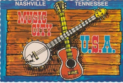 Guitar banjo music city - &,