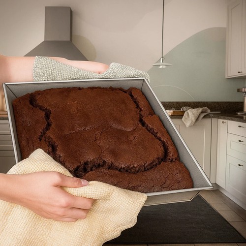 Single square cake - tins, 6"