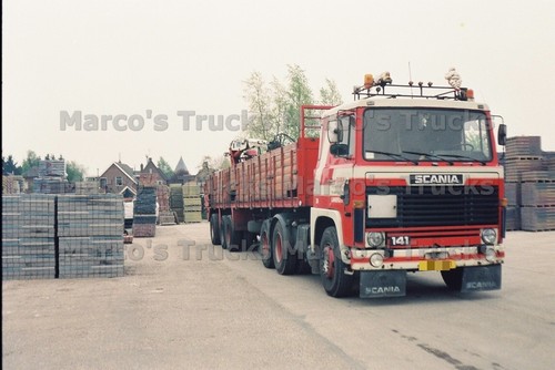Truck photo scania 141 drawbar - photo,