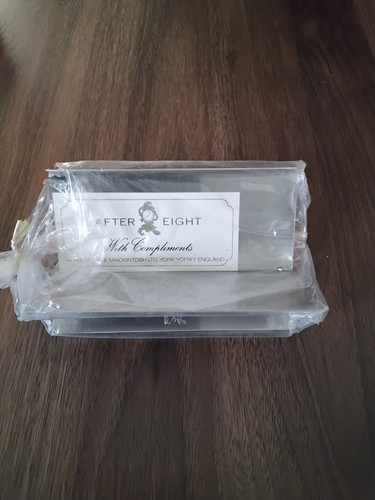 After eight chocolate - after,