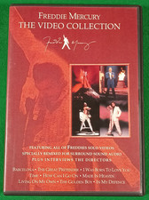 Freddie Mercury - The Video Collection (DVD, 2000) All Solo Videos