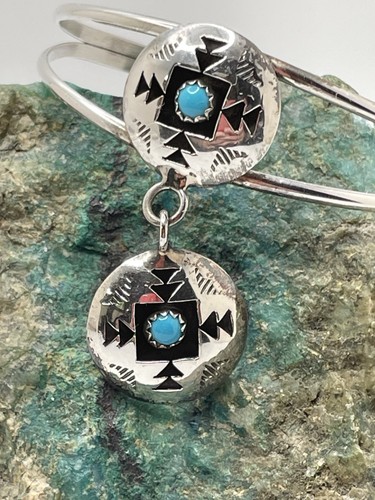 Sterling shadowbox turquoise - sterling,