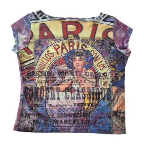 Museum vintage y2k mesh - mesh, top