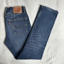 Levi’s 511 Slim Fit Blue Jeans 31 Waist (Meausres 32) 32 Leg 