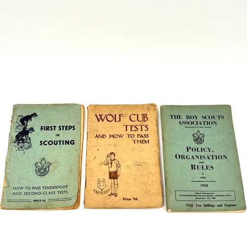 Vintage boy scouts - boy, x3