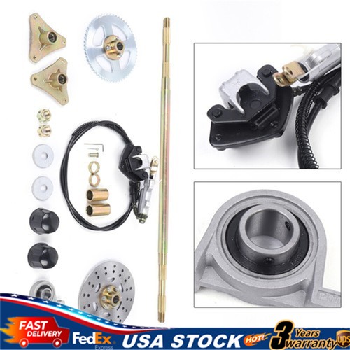 Kart rear axle kit - go,