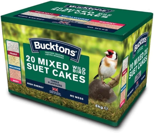 Bucktons box mixed suet - bucktons,