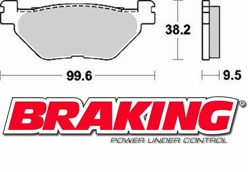 Braking rear pads - braking, xvs