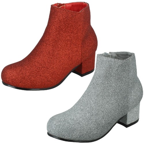 Girls glitter chelsea boots - glitter,