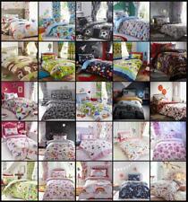 Childrens Duvet Sets Kids Bedding Bedroom Girls Boys Quilt Cover Curtains Gifts