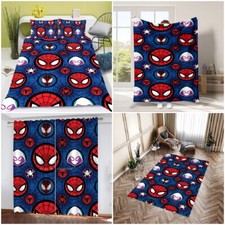 Boys Spiderman 3D Duvet Cover