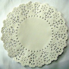 250 X Round Paper Doyleys 5.5"