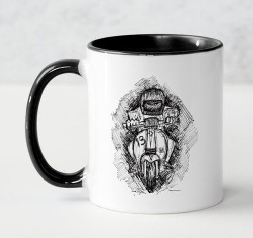 Scooter mug lambretta - scooter, /