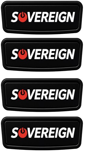Sovereign lawnmower stickers - sovereign,