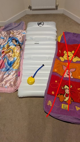 Disney princess ready - bed, blow