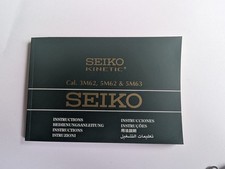 2003-2008 Seiko Kinetic 3M62/5M62/5M63 Instruction Manual