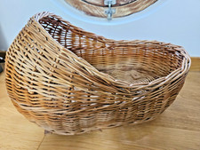 Vintage natural wicker baby - vintage,