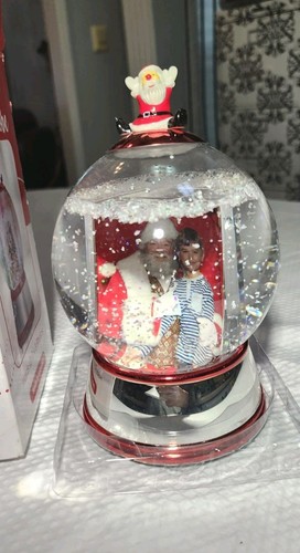 Light santa claus - up,