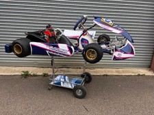TONY KART KOSMIC 2024 RACER 401RR CHASSIS WITH A JUNIOR  ROTAX EVO ENGINE