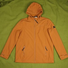 TOG24 - XL - Mens Softshell Jacket FEIZOR Breathable Stretch Casual Orange