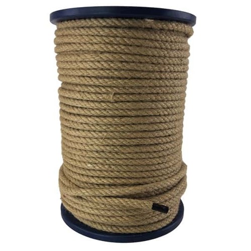 6mm natural jute rope a - 6mm, on