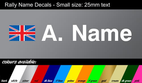 Custom name decals - ,