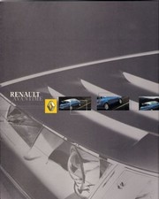 Renault Avantime 2002-2003 German Market Sales Brochure 2.0T, 3.0 V6 & 2.2 dCi
