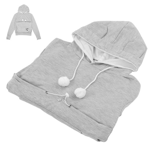 Pet carrier hoodie dog - hoodie, pouch