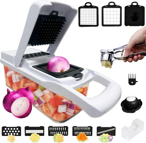 Vegetable chopper mandoline - chopper, &