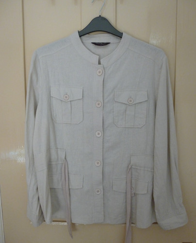 Beige linen blend - safari, style