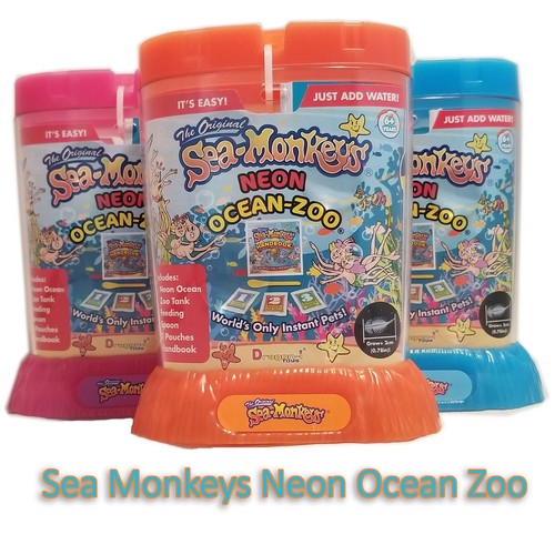 Sea monkeys neon ocean zoo - neon,
