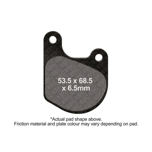 Ebc brake pads dmx front - ebc,