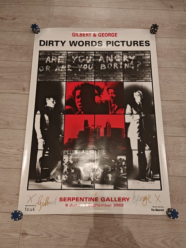 Gilbert george dirty - gilbert, words