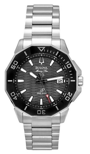 Bulova marine star black - star, dial