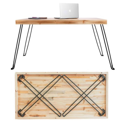 Sleekform wood folding table - sleekform,