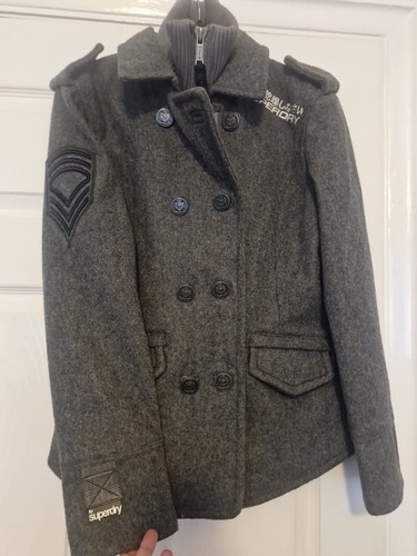 Superdry grey pea - pea, coat/jacket
