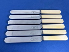 6 QUALITY VINTAGE FAUX BONE