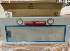 CDA 70cm Under Canopy Cooker Hood Kitchen Extractor Fan 2 Speed Silver CCA72SI