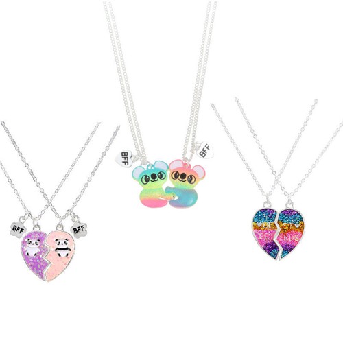 Best friends necklace - necklace, set