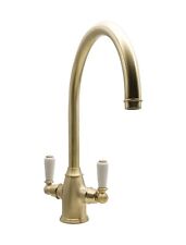 SALE! Bidbury & Co Amesbury Lever Kitchen Sink Mixer Tap in Old English Brass