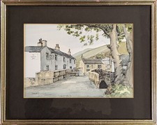 Kettlewell - Jane Pearson Hand coloured Signed Print