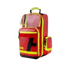 Emergency Medical Backpack Red Large 23 Litre Wipe Clean PVC Empty