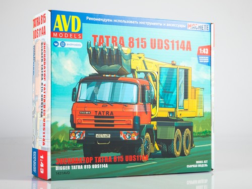 1431avd truck with excavator - 1431avd,