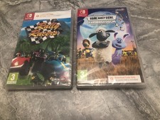 Shaun The Sheep: Home Sheep Home (Code In A Box) (Switch) and rally racers 