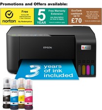 Epson EcoTank ET-2860 Inkjet