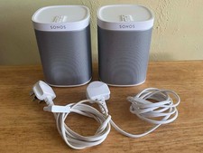 2 X Sonos Play 1 Wireless