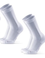 DANISH ENDURANCE Cushioned Running Socks Long Distances Anti-Blister 2pairs 9-12
