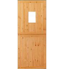 External Redwood 1 Light STABLE Door 1300x2000x44mm BNIB No Glazing